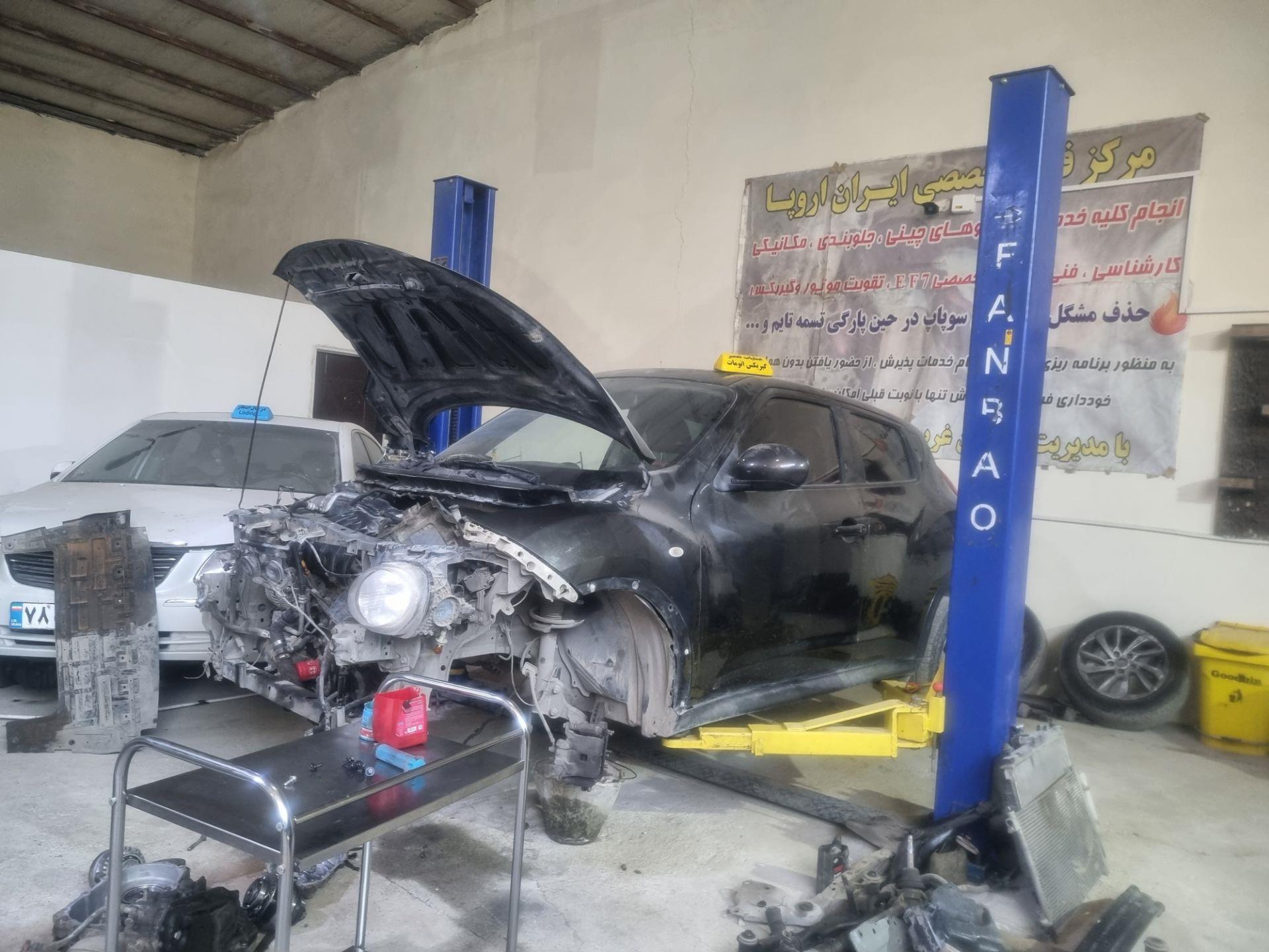 تعمیر گیربکس نیسان جوک