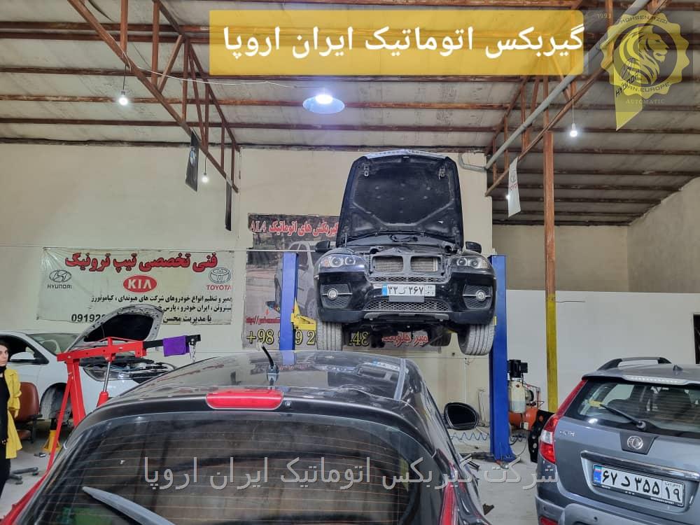 تعمیر گیربکس های اتوماتیک بی ام و BMW X6 با 40000 کیلومتر گارانتی 