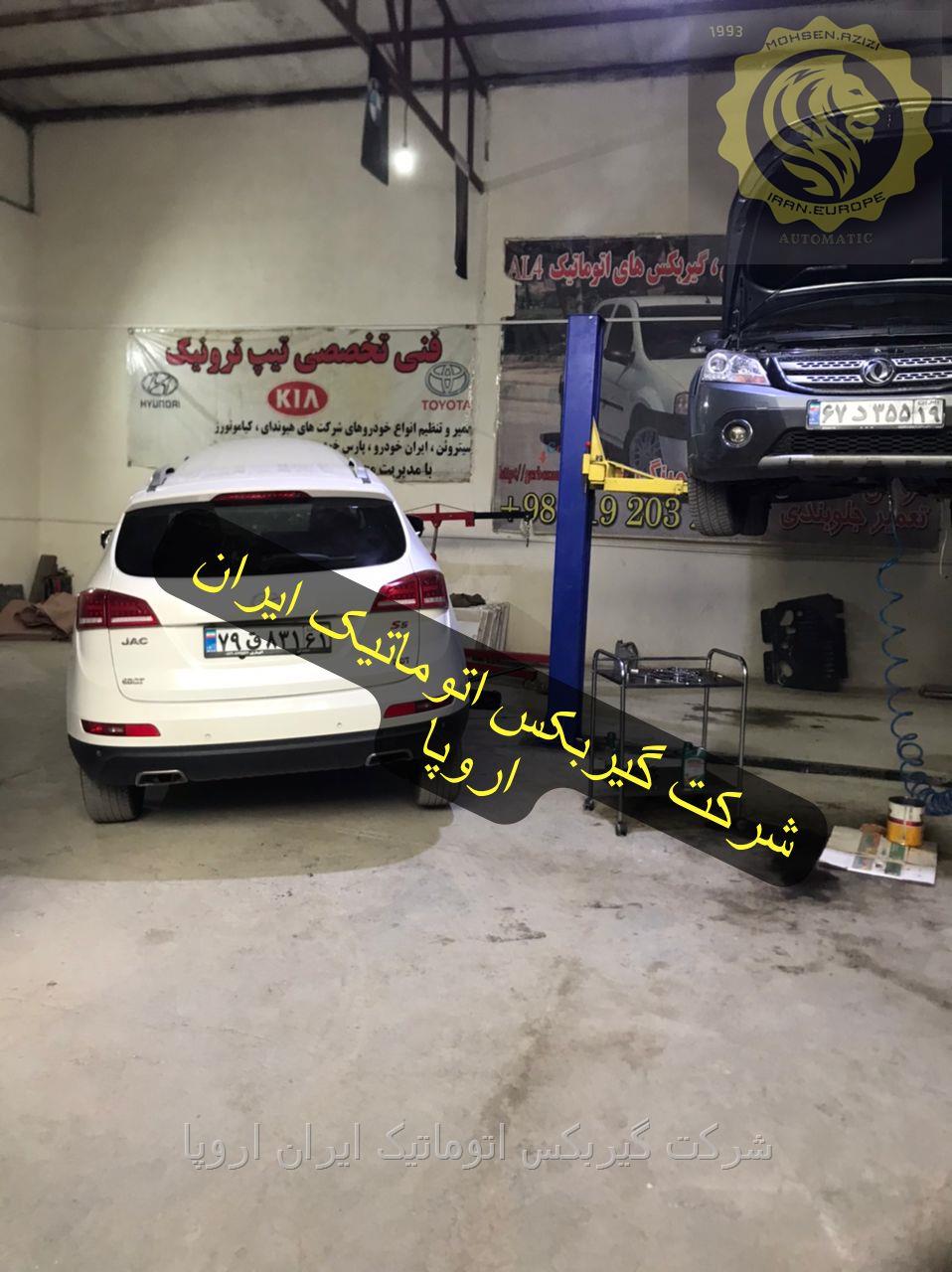 فروش دابل کلاچ نو و استوک گیربکس های اتوماتیک جک S5 