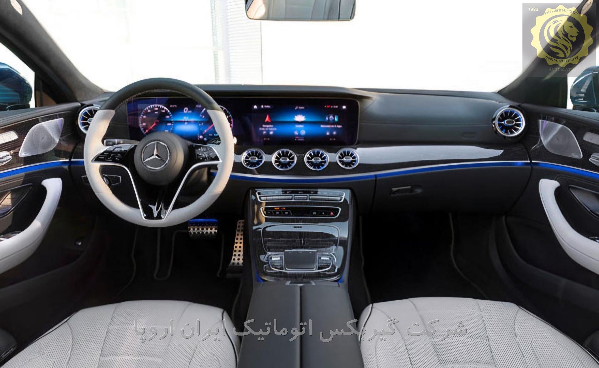 تعمیر و فروش گیربکس اتوماتیک مرسدس بنز CLS 500 شرکت ایران اروپا 