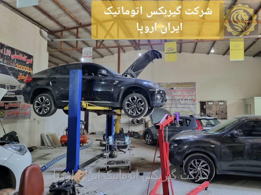 تعمیر گیربکس اتوماتیک BMW X6 35I 